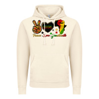 Vintage Artic peace love juneteenth raised fist Vintage Hoodie - HRA Design Shop