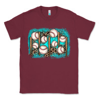 Burgundy baseball background Classic Tee - JahusDesignShop