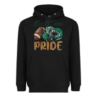 Black small town big pride green Heavyweight Hoodie - MaliasSmallBusiness