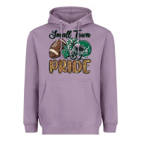Lavender small town big pride green Heavyweight Hoodie - MaliasSmallBusiness