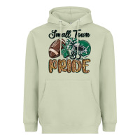 Matcha small town big pride green Heavyweight Hoodie - MaliasSmallBusiness