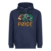 Navy small town big pride green Heavyweight Hoodie - MaliasSmallBusiness