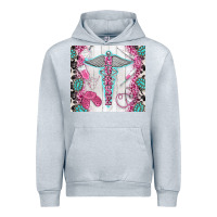 Heather Grey nurse Urban Hoodie - TumblerDesignByShophia
