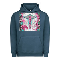 Pigment Midnight Navy nurse Urban Hoodie - TumblerDesignByShophia
