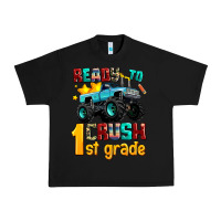 Black ready to school crush 1st grade Urban Heavy Tee - AdoDesignShop