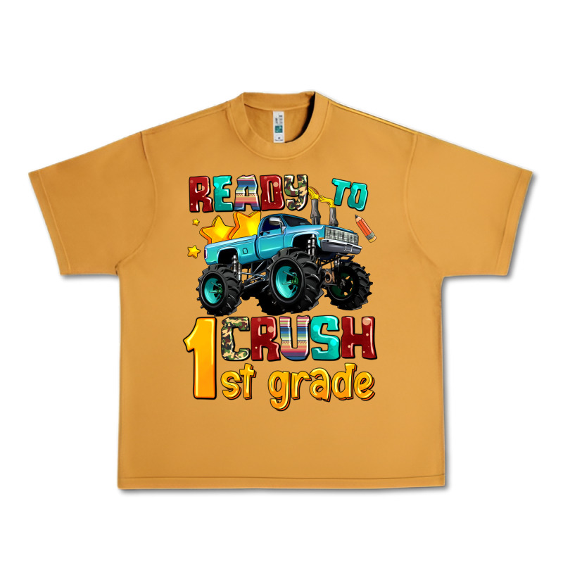 Ready To School Crush 1st Grade Urban Heavy Tee by AdoDesignShop | Teevron