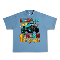 Pebble Blue ready to school crush 1st grade Urban Heavy Tee - AdoDesignShop