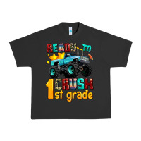 Pigment Black ready to school crush 1st grade Urban Heavy Tee - AdoDesignShop