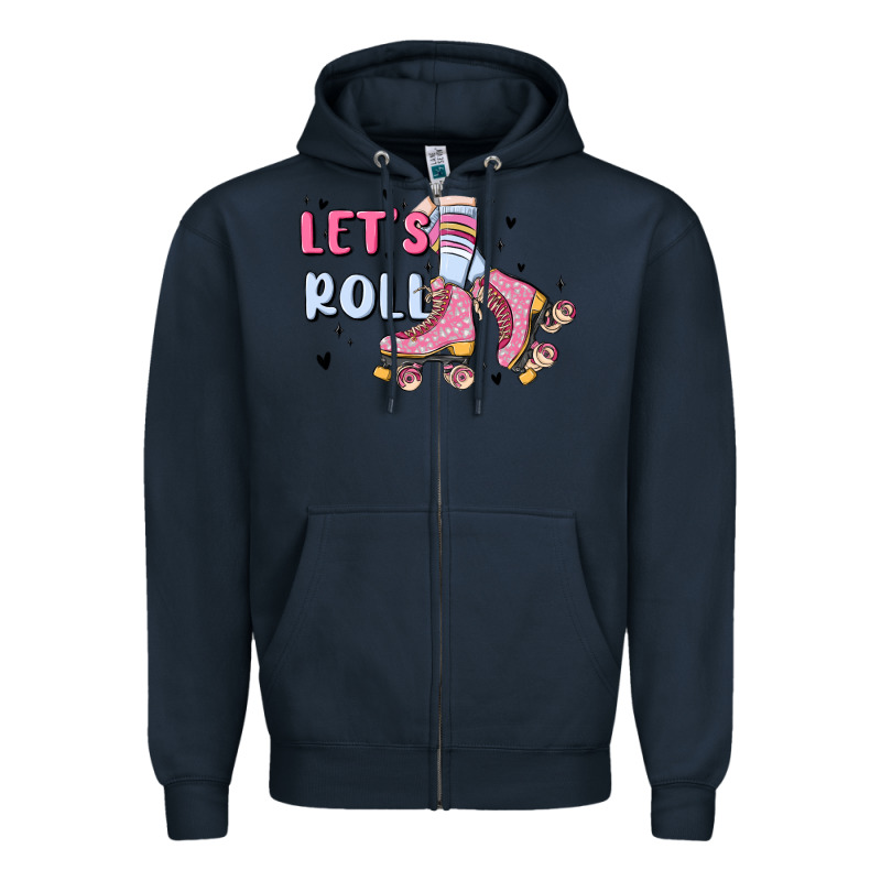 Let's Roll Zipper Hoodie by MaliasSmallBusiness | Teevron