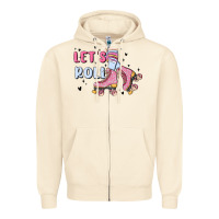 Sandshell let's roll Zipper Hoodie - MaliasSmallBusiness