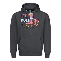 Smoke let's roll Zipper Hoodie - MaliasSmallBusiness