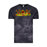 Cloud Black juneteenth sunflowers libbey glass Vintage Tee - HRA Design Shop