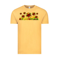 Vintage Mustard juneteenth sunflowers libbey glass Vintage Tee - HRA Design Shop