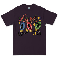 Plum let's get lit Premium Tee - MaliasSmallBusiness