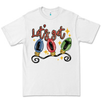 White let's get lit Premium Tee - MaliasSmallBusiness