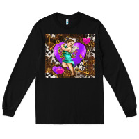 Black cupid and heart Long Sleeve Tee - AdoDesignShop