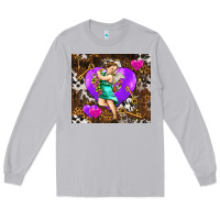 Moon Dust cupid and heart Long Sleeve Tee - AdoDesignShop