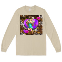 Mushroom cupid and heart Long Sleeve Tee - AdoDesignShop