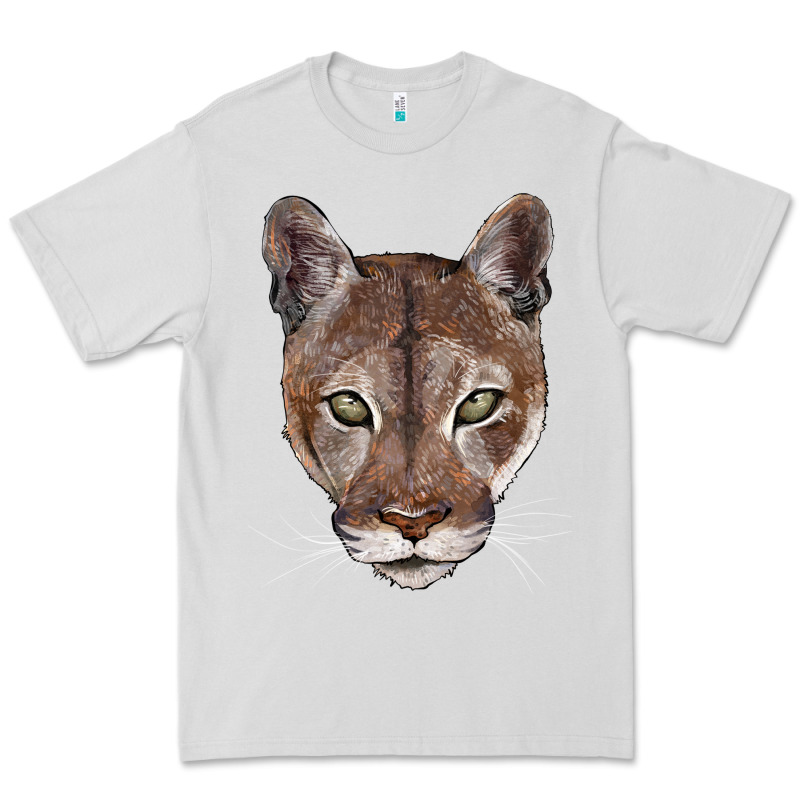 Florida Panther  Face Premium Tee by BarkalooDesign | Teevron