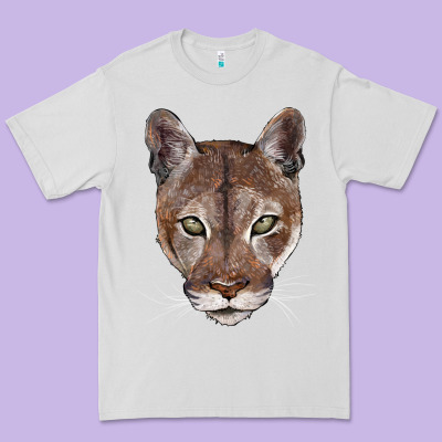 Florida Panther  Face Premium Tee Designed By Barkaloodesign