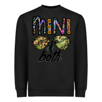 Black mini of both Heavyweight Sweatshirt - CowhideDigitalArt
