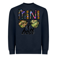 Navy mini of both Heavyweight Sweatshirt - CowhideDigitalArt