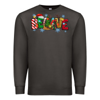 Smoke Christmas Believe Premium Sweatshirt - MaliasSmallBusiness
