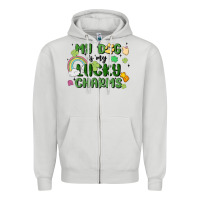 My Dog Is My Lucky Charms Zipper Hoodie | Teevron
