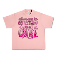 Salmon all i want for christmas is a cure Urban Heavy Tee - JahusDesignShop