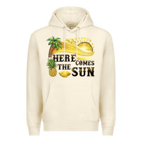 Sandshell here comes the sun Premium Hoodie - BarkalooDesign