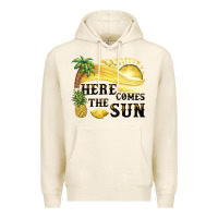 Tofu here comes the sun Premium Hoodie - BarkalooDesign