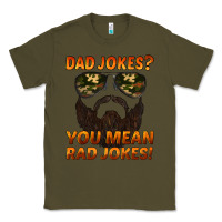 Army Green dad jokes you mean rad jokes Classic Tee - Artiststas