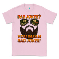 Bubblegum Pink dad jokes you mean rad jokes Classic Tee - Artiststas