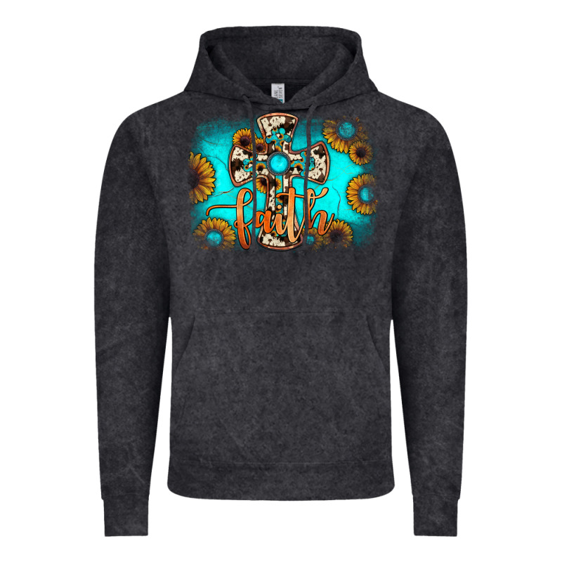 Faith Cross Vintage Hoodie by JahusDesignShop | Teevron