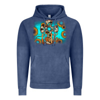 Vintage Denim faith cross Vintage Hoodie - JahusDesignShop