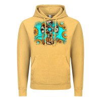 Vintage Mustard faith cross Vintage Hoodie - JahusDesignShop