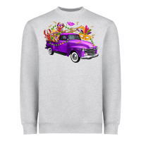 Heather Grey mardi gras truck king's cake Heavyweight Sweatshirt - FaDigitalArtStudio