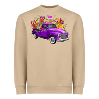 Mushroom mardi gras truck king's cake Heavyweight Sweatshirt - FaDigitalArtStudio