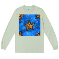 Matcha 4th of july leopard stars seamless pattern Long Sleeve Tee - BundleAndBundleShop