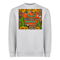 Heather Grey small business mama Heavyweight Sweatshirt - HRA Design Shop