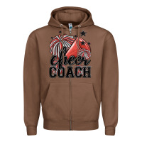Chestnut cheer coach Zipper Hoodie - MaliasSmallBusiness