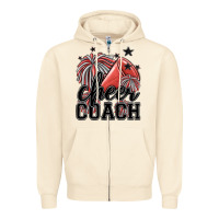 Sandshell cheer coach Zipper Hoodie - MaliasSmallBusiness
