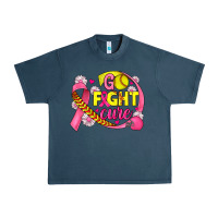 Midnight Navy breast cancer go fight cure softball Urban Heavy Tee - JahusDesignShop