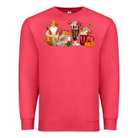 Cardinal Fall Gnome Coffee Cups Premium Sweatshirt - MaliasSmallBusiness