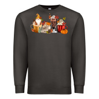 Smoke Fall Gnome Coffee Cups Premium Sweatshirt - MaliasSmallBusiness