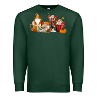 Sports Green Fall Gnome Coffee Cups Premium Sweatshirt - MaliasSmallBusiness