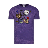 Cloud Purple no place like home Vintage Tee - CowhideDigitalArt