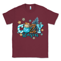 Burgundy cozy season Classic Tee - AdoDesignShop