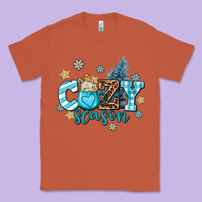 Cozy Season Classic Tee Designed By Adodesignshop
