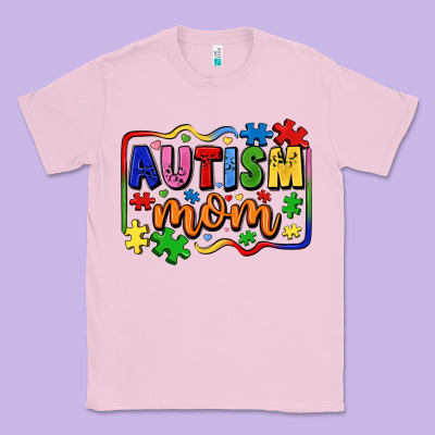 Autism Mom Classic Tee Designed By Lillyallendesigns